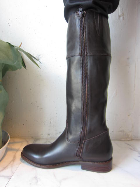 VELETTO（ｳﾞｪﾚｯﾄ） JOCKEY BOOT ﾛﾝｸﾞﾌﾞｰﾂ 60551M/ﾌﾞﾗｳﾝ【送料